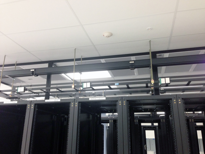 Deployed over the rack