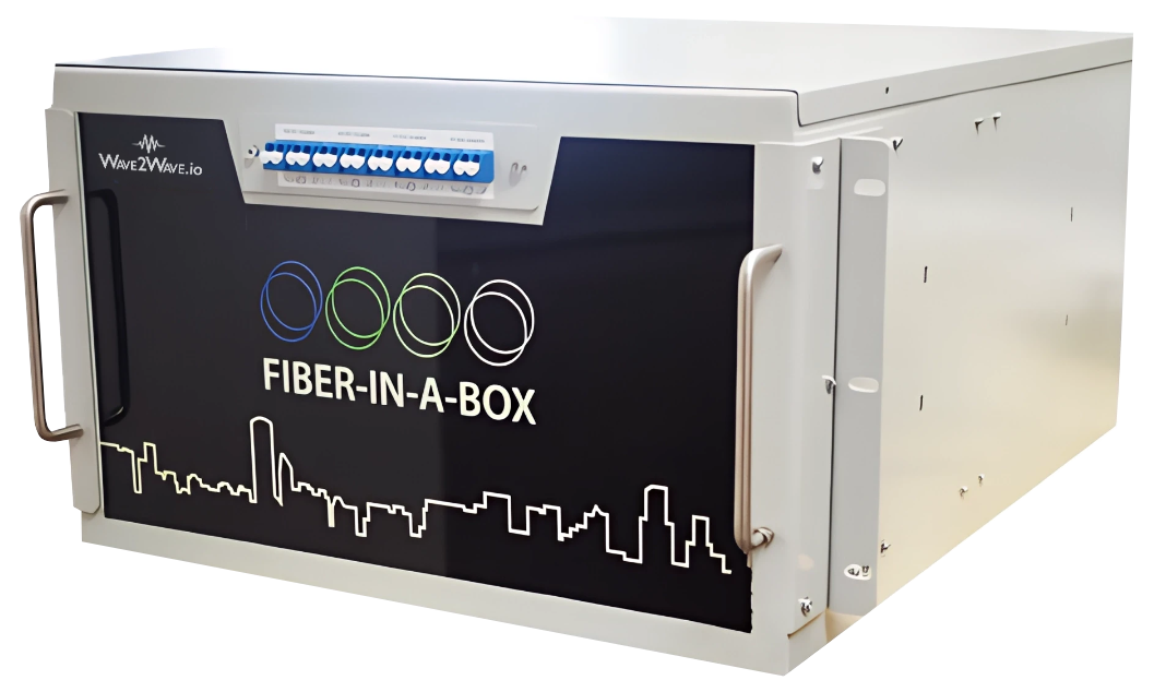 6RU Enclosed Chassis - Fiber-in-a-Box™ Distance Simulator